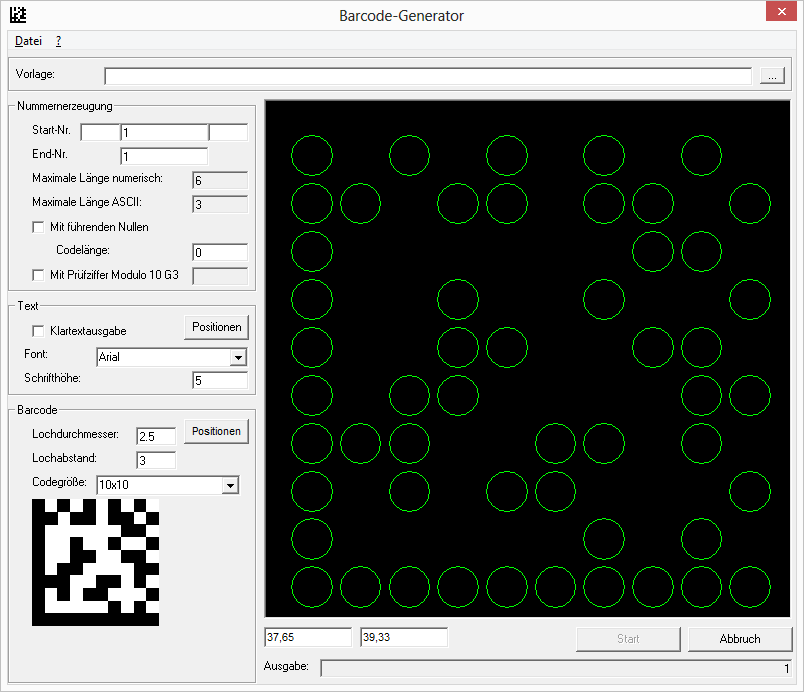 Как напечатать datamatrix из 1с